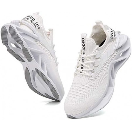 Men Sport Running Shoes Athletic Tennis Walking Sneakers White